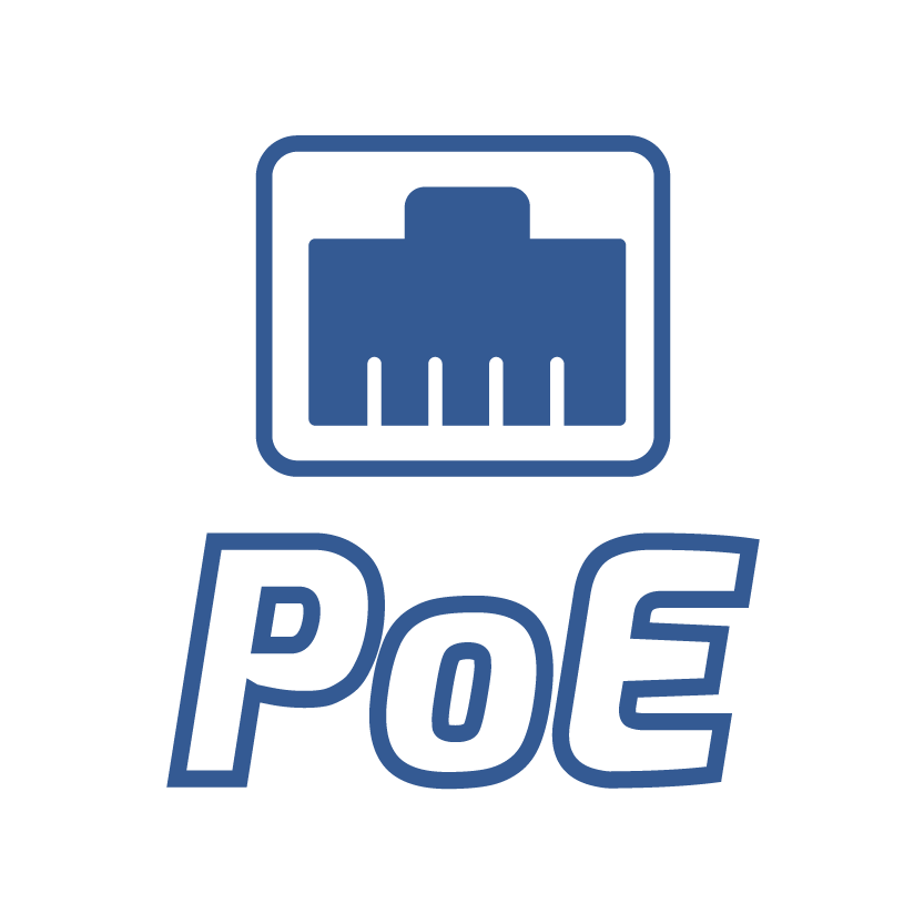 Support 802.3af Powerover-Ethernet (PoE)