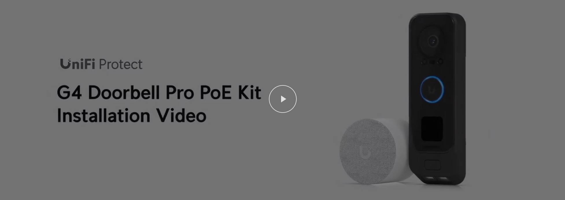 G4 Doorbell Professional PoE Kit Video Clip
