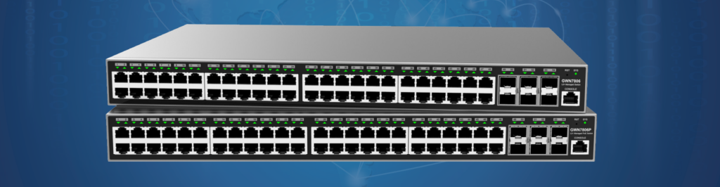 GWN7806P Enterprise Layer 2+ Managed Network Switch PoE 48 Port GWN7806P Enterprise Layer 2+ Managed Network Switch PoE 48 Port