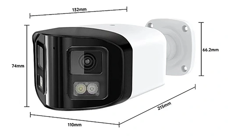 Besview IP Camera BC-IB813DW-8M2 with 8MP HD ColorHunter Wide Angle Fixed Bullet Network
