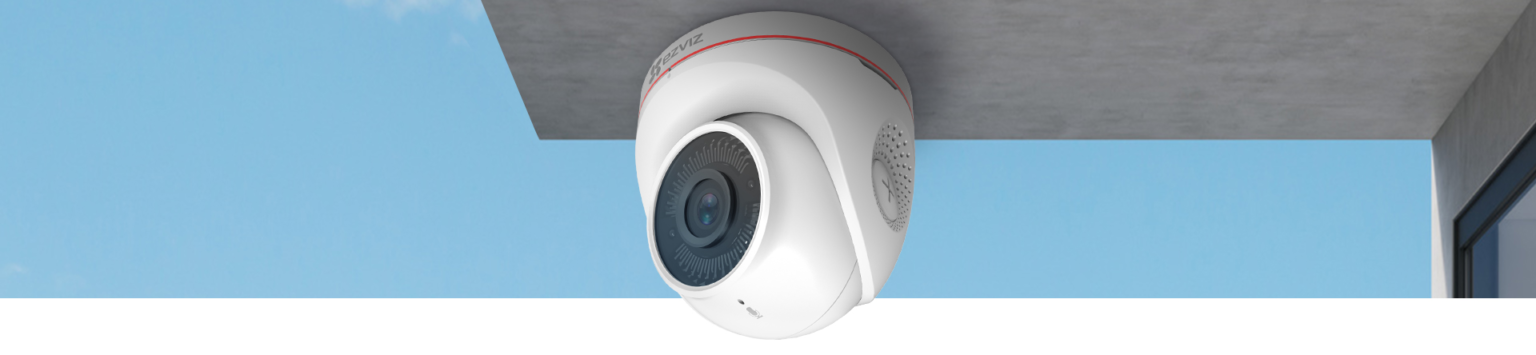 EZVIZ Camera C4W bảo vệ ngoài trời với tính năng chủ động phòng vệ