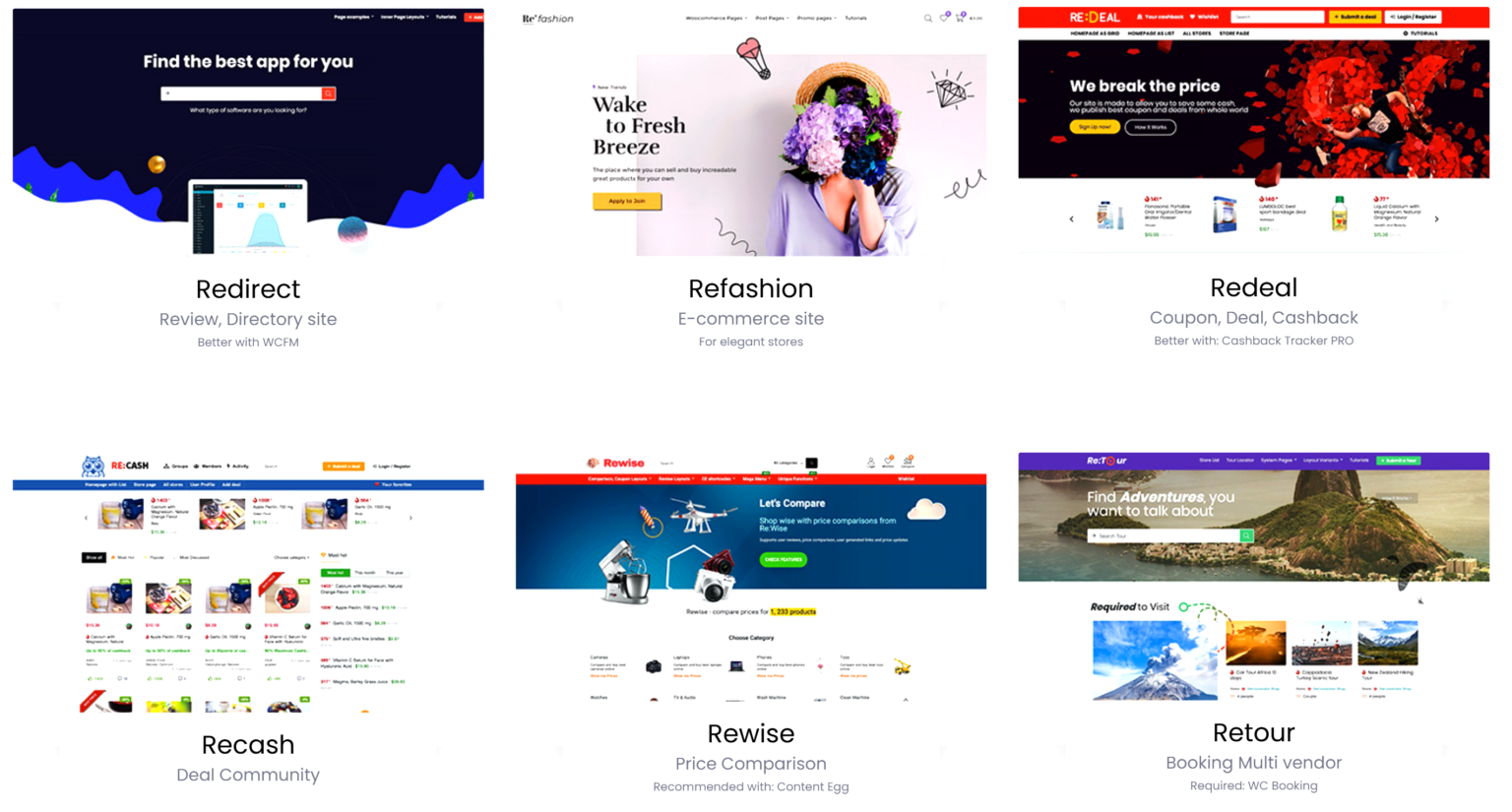 REHub thông số kỹ thuật và Demo