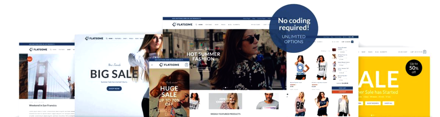 UX Themes Flatsome - The #1 Best selling WooCommerce & Business theme UX Themes Flatsome - The #1 Best selling WooCommerce & Business theme