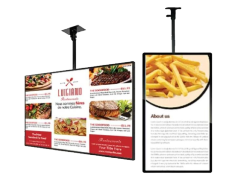 Digital Menu Board 55 Inch