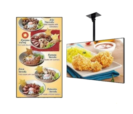 Digital Menu Board 65 Inch