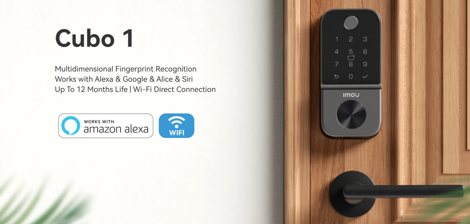 IMOU Cubo 1 - Dòng khóa cửa điện tử mật mã và thẻ từ thông minh